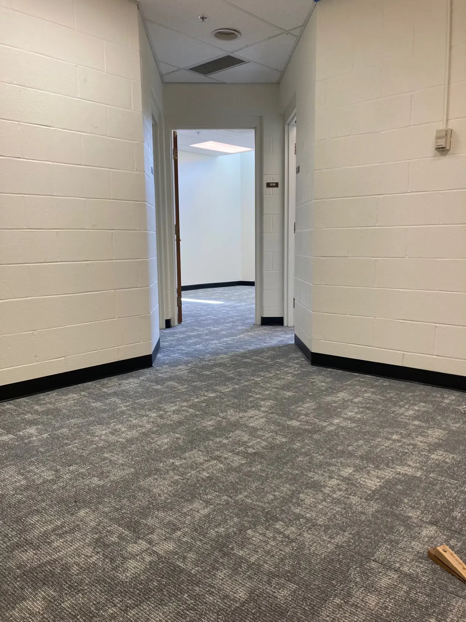 View to offices from lobby, Suite 101