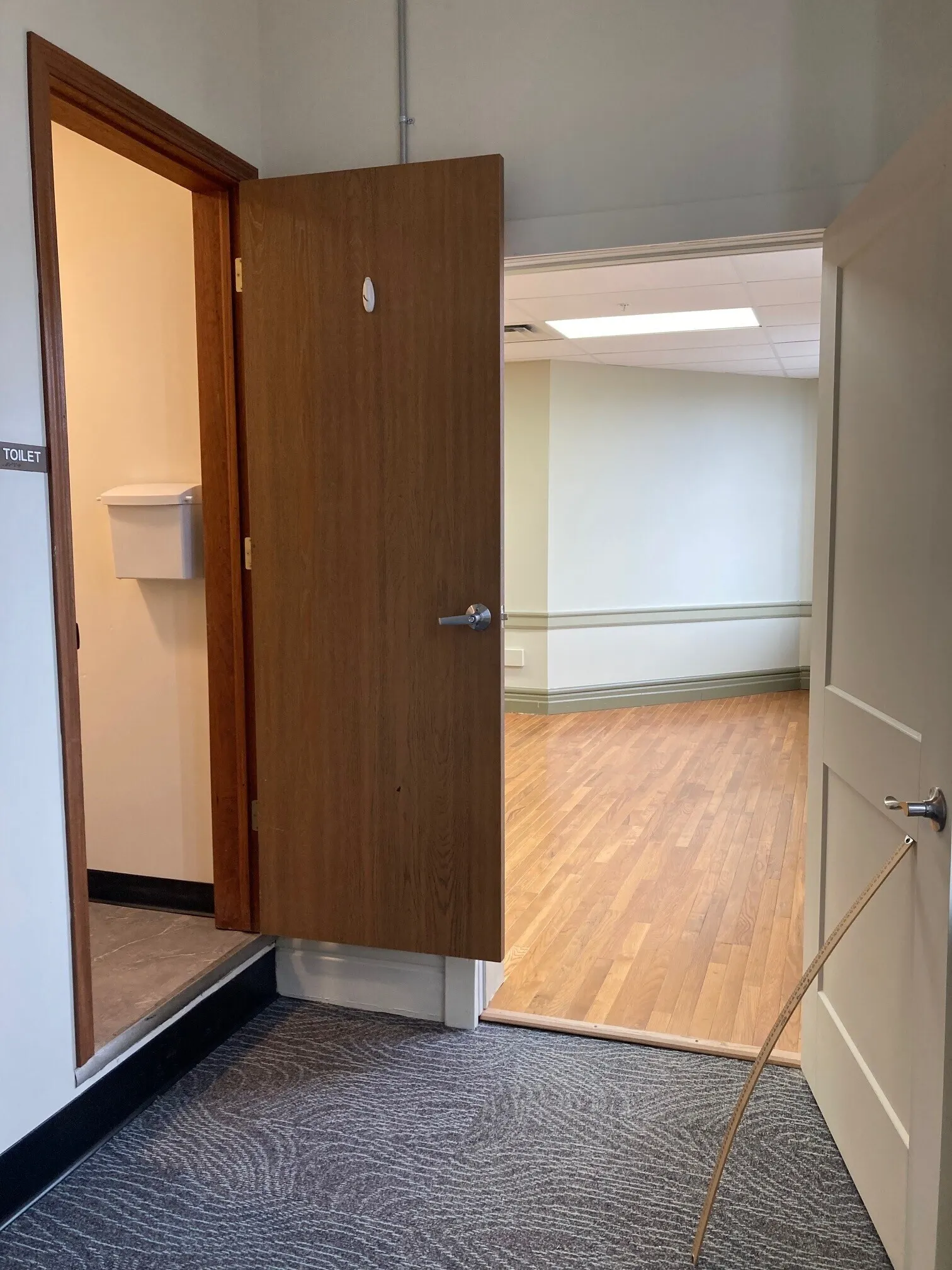 Closet/restroom space, Suite 205